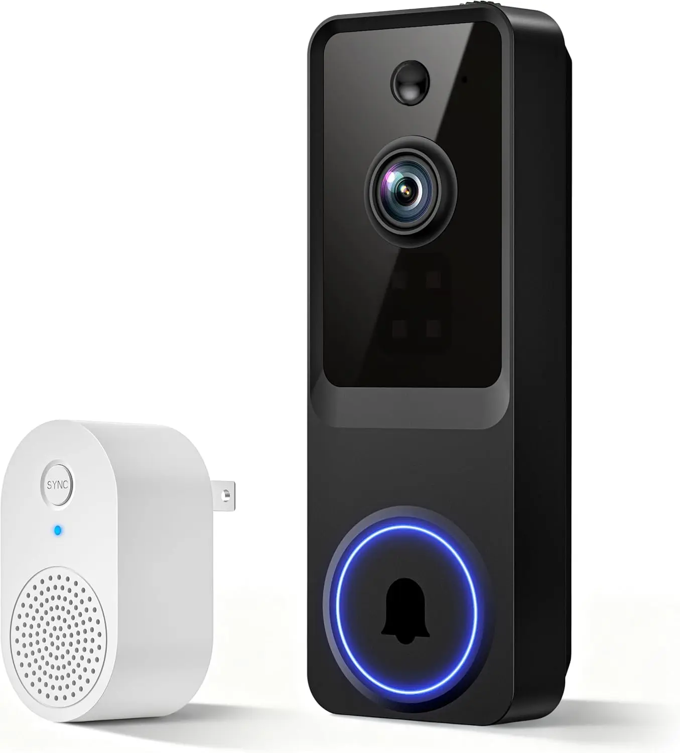 

Беспроводная видеокамера-домофон с облачным хранилищем, ночным видением и оповещениями в реальном времени для домашней безопасности