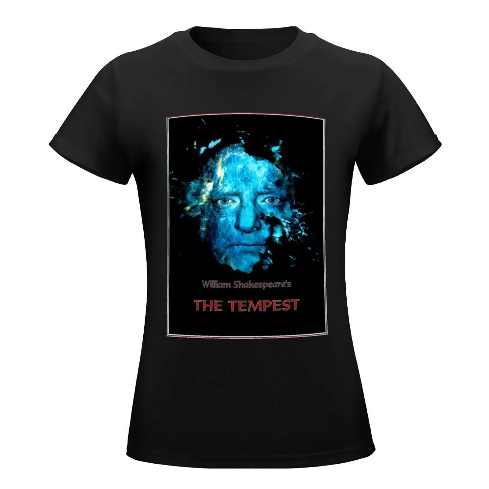 THE TEMPEST : Vintage William Shakespeare Play Print T-Shirt blanks summer clothes kawaii clothes cotton t shirts Women