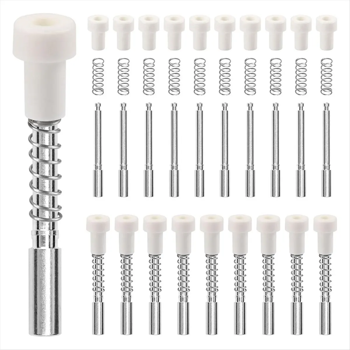X16A Hot 30Pack Window Screen Plunger Latches Window Screen Replacement Plunger Pin Set 5/32 X 1-1/2 Inch for 3/4