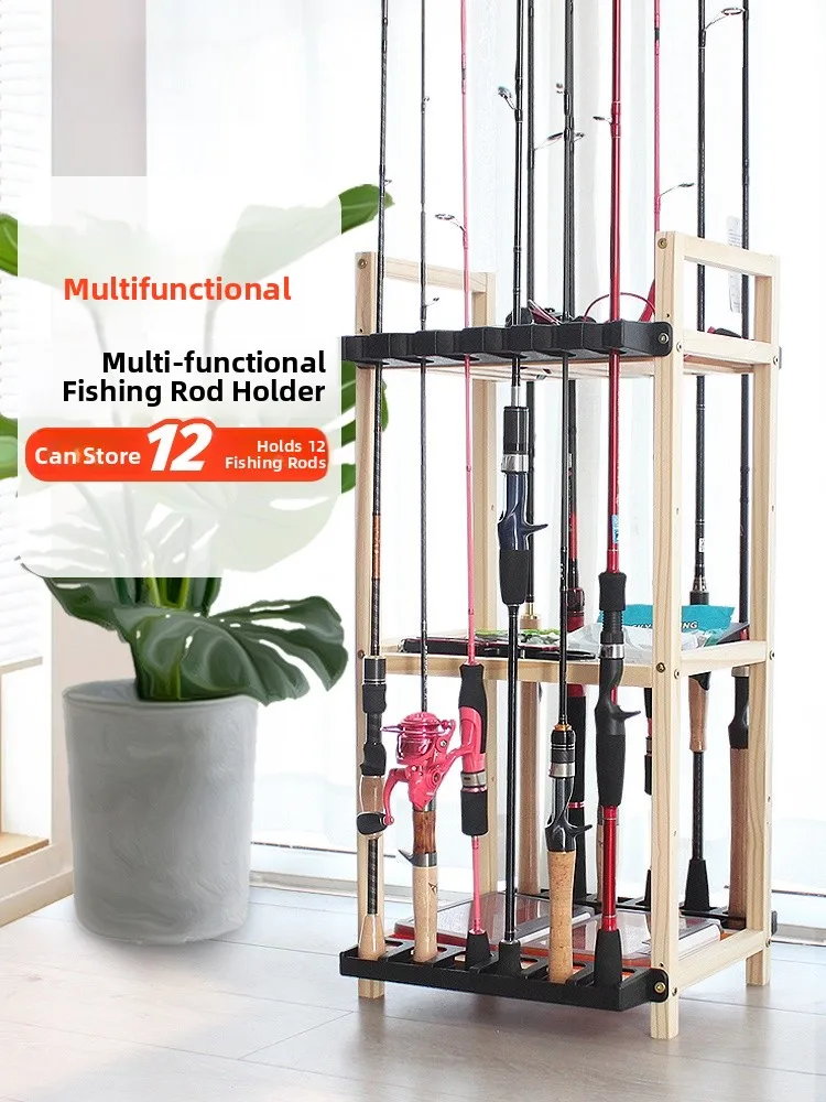 

Напольная подставка для удочек Umi: для хранения, демонстрации и транспортировки рыболовных снастей на природе и в путешествиях