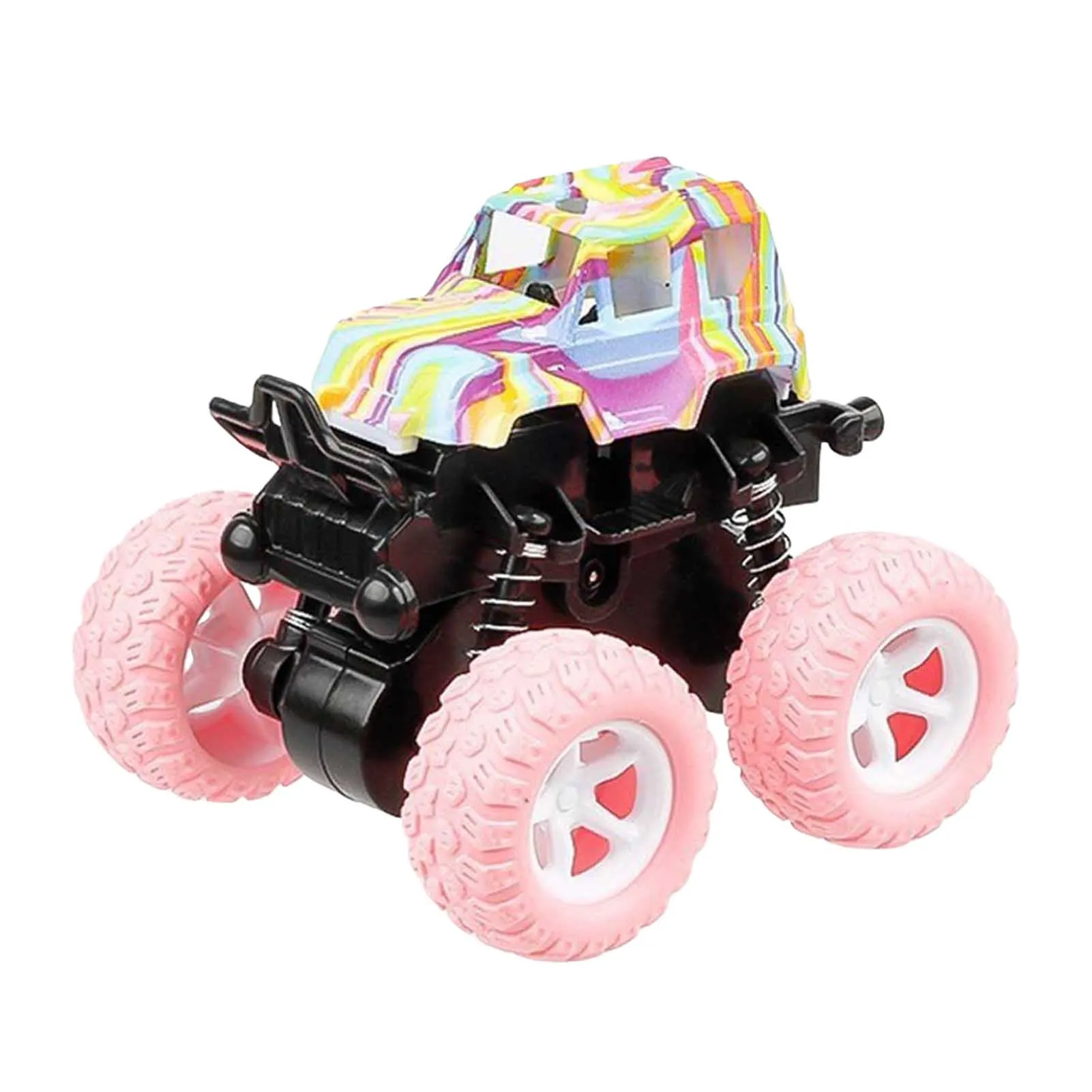 Inertia Stunt  Model Car Flips Shockproof Inertia Cars Pull Cars Vehicles Gift for Kids Birthday