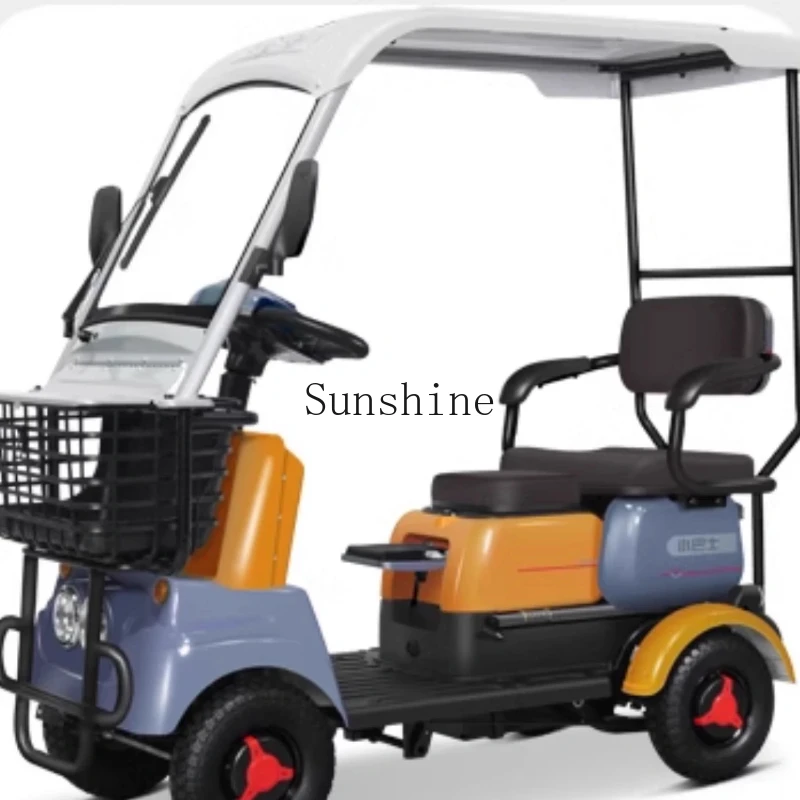 

M4 elderly scooter pick-up and drop-off child minibus electric four-wheeler