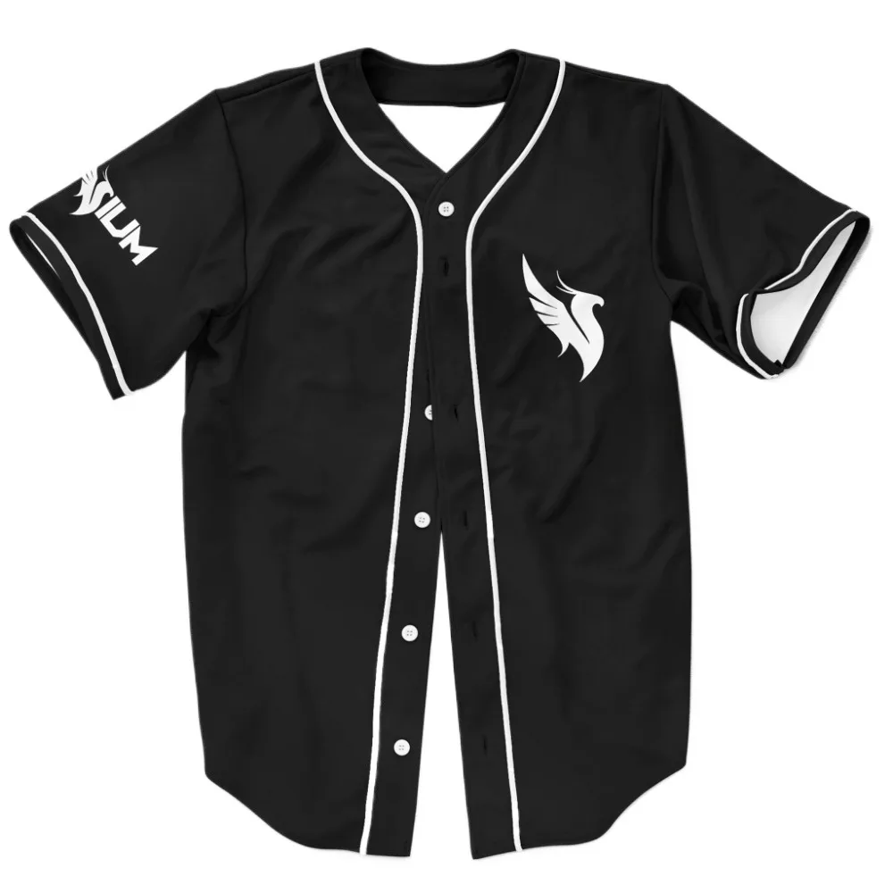 Illenium I'm letting go of all Merch Baseball Jersey Men/Women Casual Thin button Baseball uniform