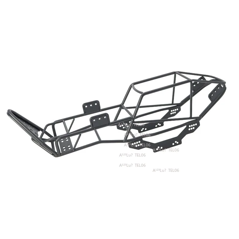 Half Tube Frame Metal Weld Roll Cage 1 10 Scale RC Crawler for Axial SCX10 90027 support drapeau