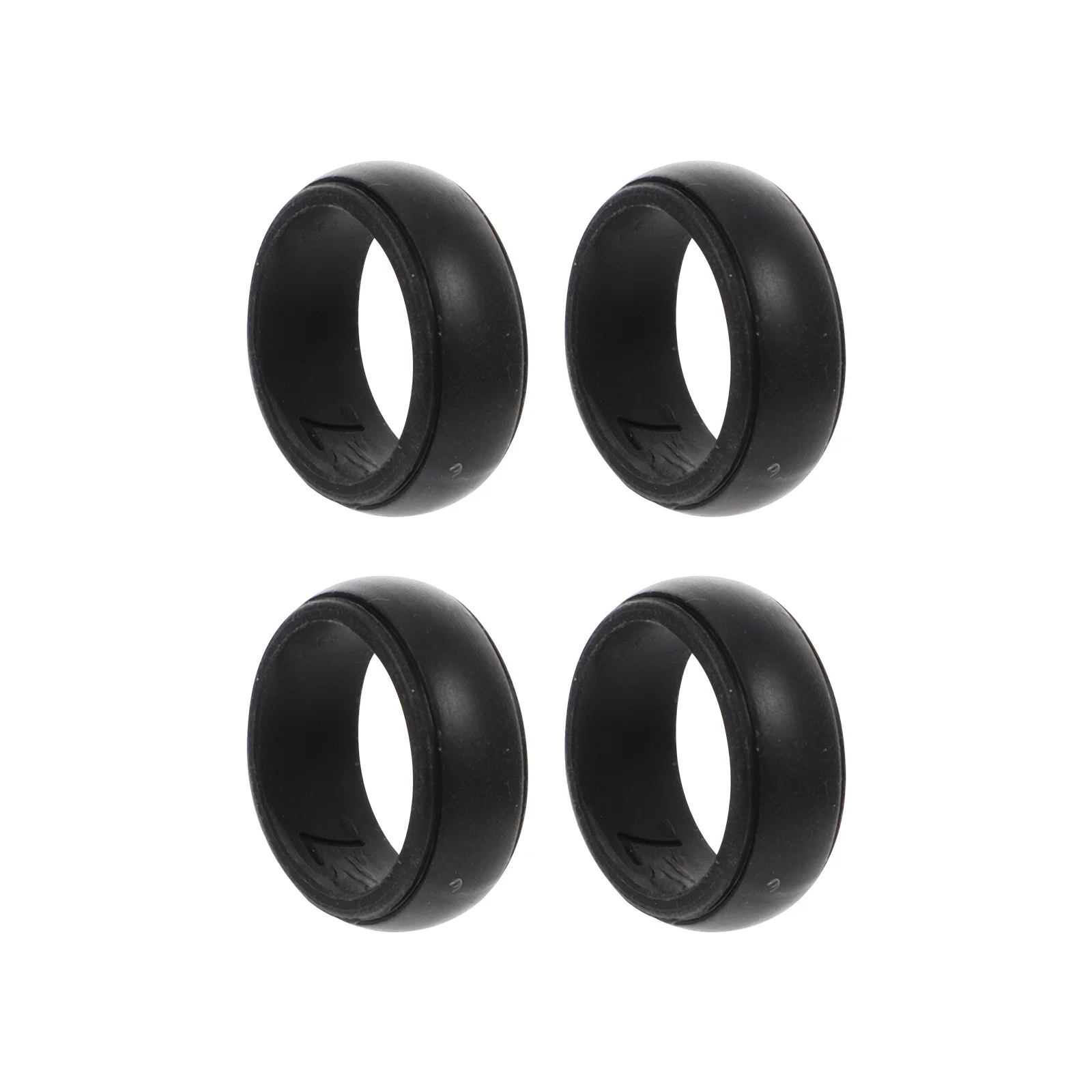 

4pcs Sports Ring Silicone Exercising Rings Guard Reusable Protectors for Men Women Outdoor Biking Swimming Manual Labor Soft