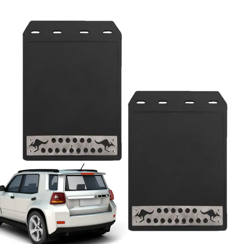 2 uds guardabarros de camión protectores contra salpicaduras de coche resistentes al calor protectores de barro de camiones guardabarros traseros de coche resistentes al desgaste para accesorios de coche