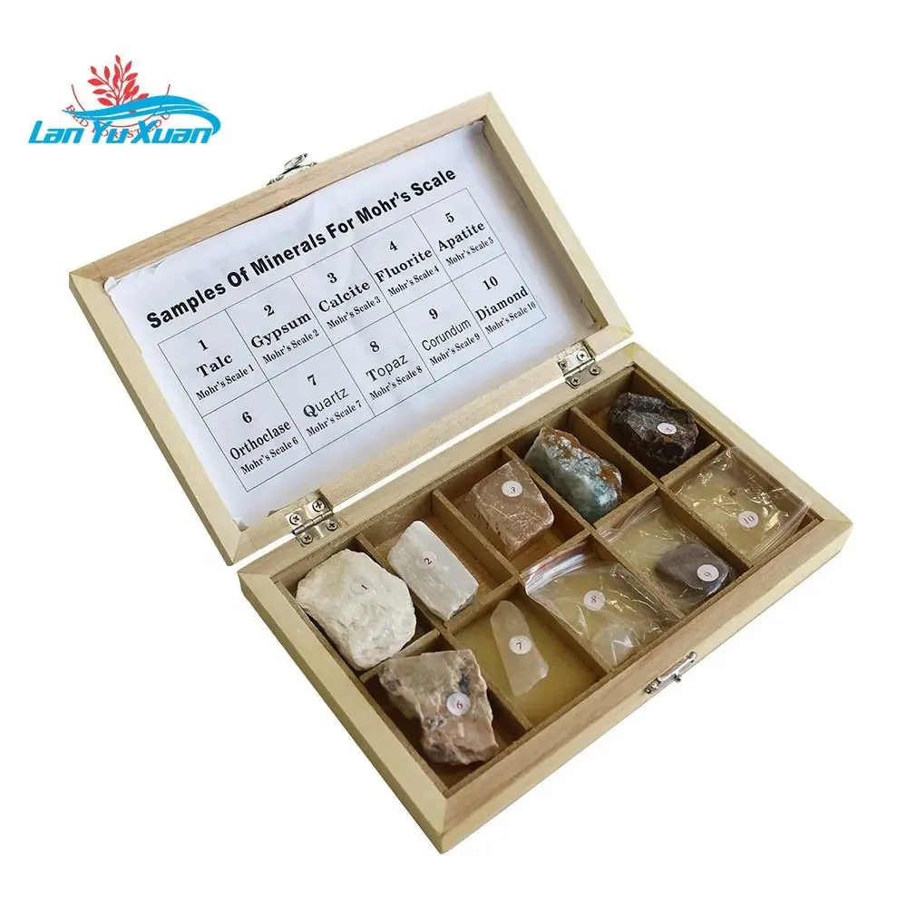 

Hardness Tester Samples Of Minerals For Mohs Scale Standard Material Selection Rock Specimen Hardness Tester