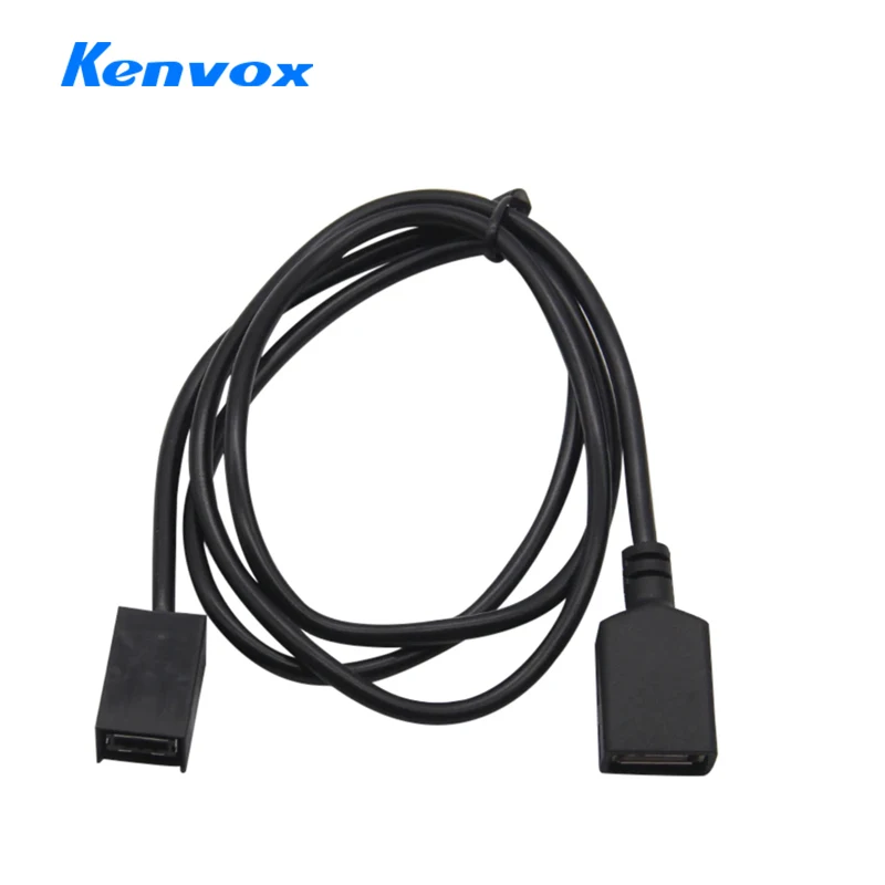 Car USB AUX Cable Adapter Audio Media Music Interface for Honda Accord Mitsubishi Outlander ASX 2009 Onwards Car AUX Cable 100CM