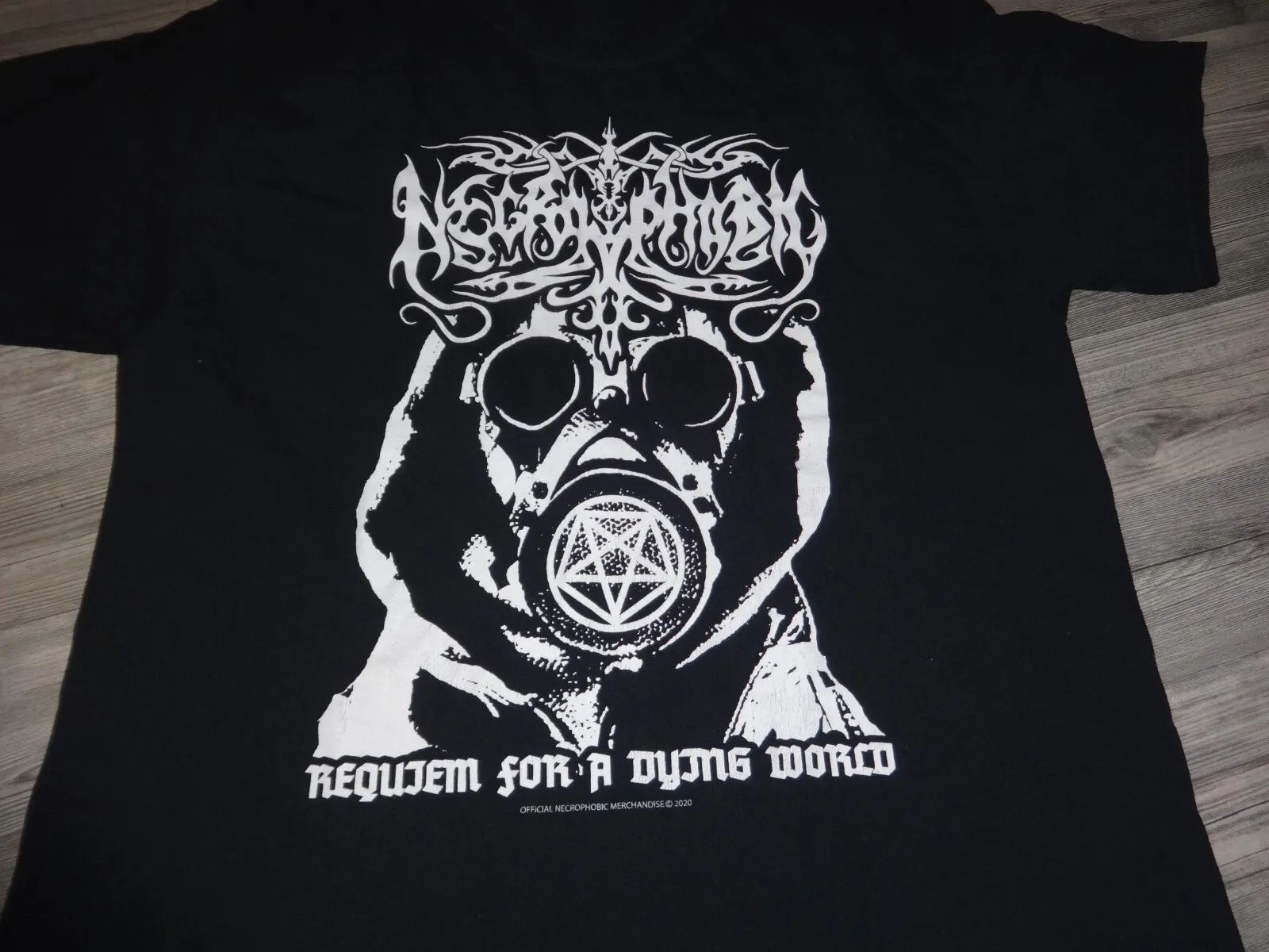 Necrophobic Old Rar Vintage Shirt Death Metal Dissection Demilich Entombed