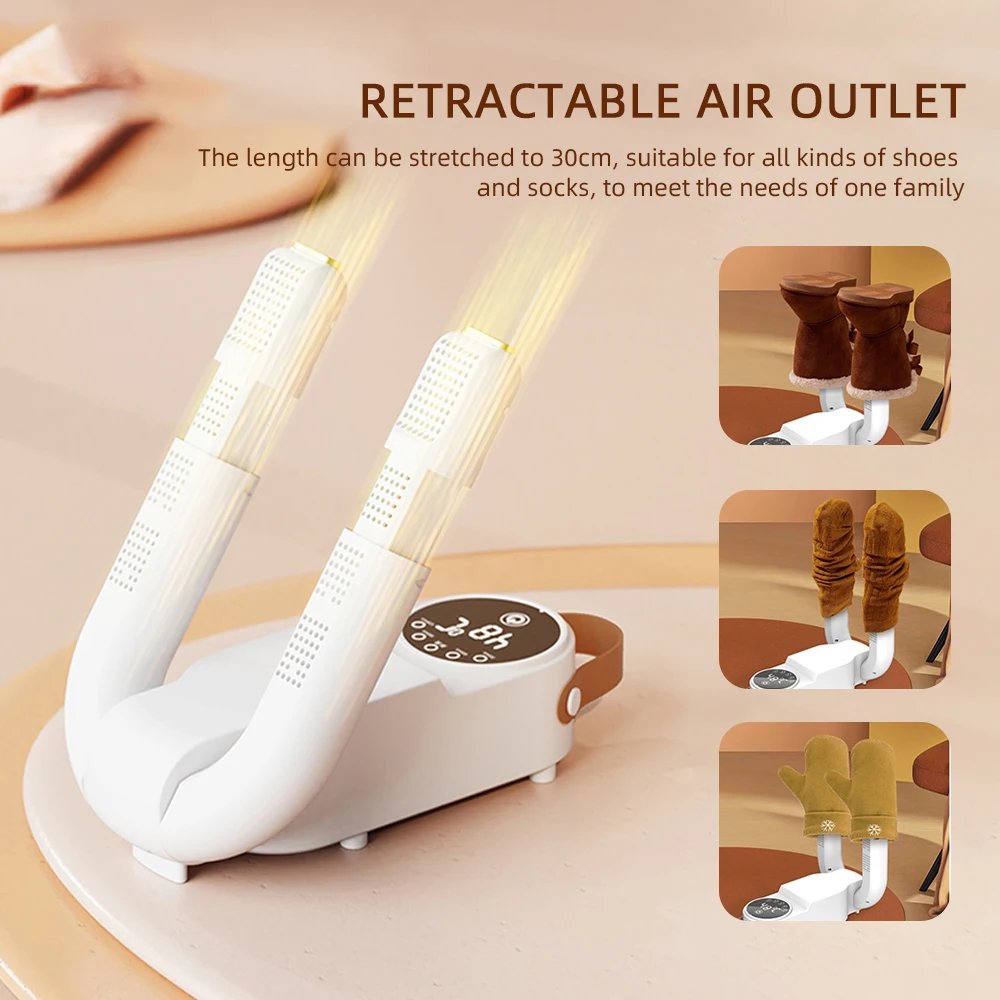 Electric Shoe Dryer Hot Air Quick Drying Footwear Dryer Boot Dryer Sneakers Dryer Slippers Dryer Household Shoe Socks Warmer