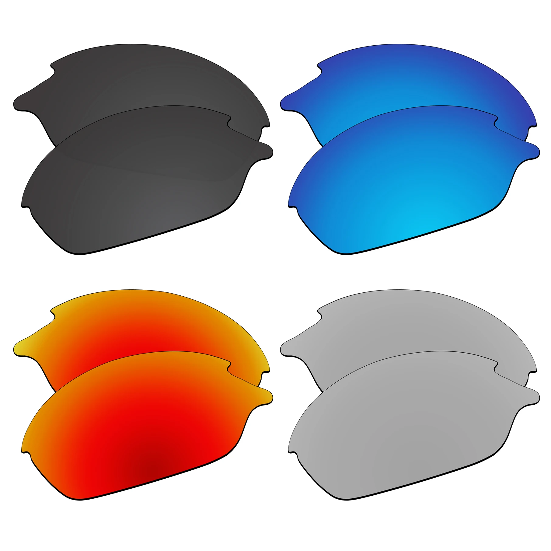 

SNARK Polarized Replacement Lenses for Oakley Romeo 2 Sunglasses (Lenses Only) - Multiple Choices