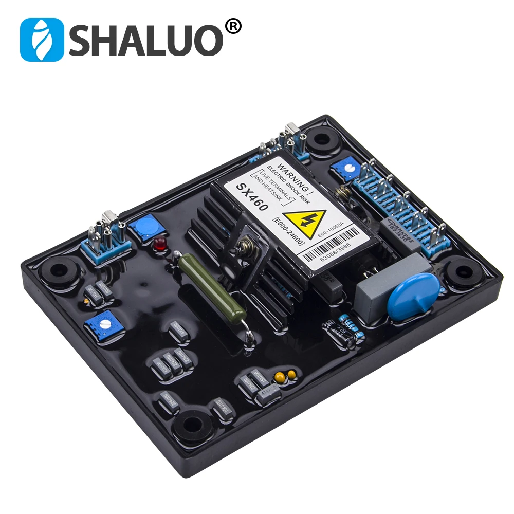 SX460 AVR Power Generator Stabilizer Automatic Voltage Regulator Control Module Panel Diesel Alternator Genset Parts Accessories