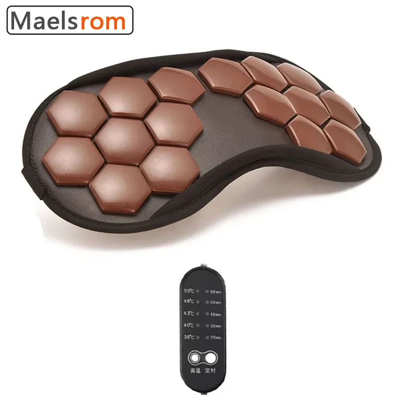 

Eye Mask Massager Tourmaline Eye Electric Jade Stone Massage Heat Therapy Germanium Infrared Relaxation Health care Gift