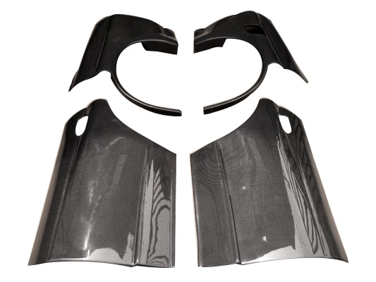 4pcs Carbon Fiber Rear Fender for Nissan Skyline R32 4 Door Car Fenders
