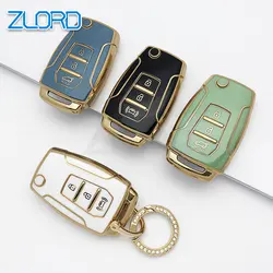 3 Buttons TPU Key Cover Shell for SsangYong Kyron 2 Sanka Actyon Korando Tivoli Car Key Cover Remote Key Case Keychain Protector