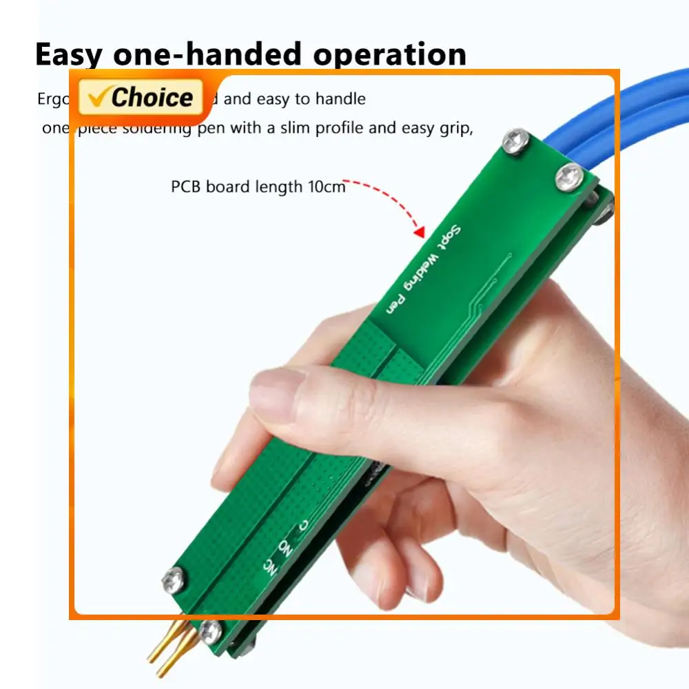 

Spot Welding Pen Handheld Spot Welder Electrode Tip Multifunctional DIY Solder Pin Antioxidant Fire Prevention for 18650 Battery