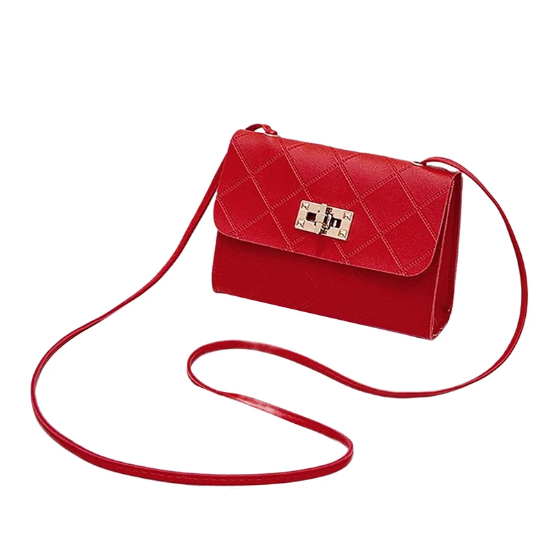 

New Fashion Check Women Shoulder Bags Small Square Bag Trend Luxury Brand Handbags Tote BagsTextured Bags