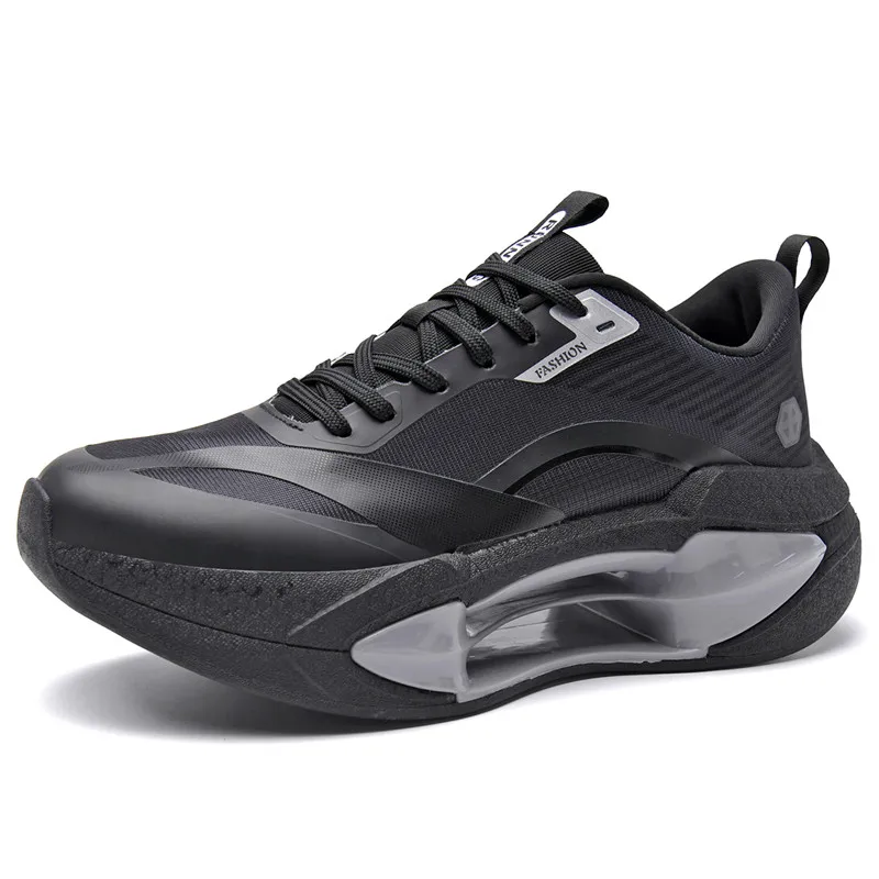 Men Running Shoes New Mens shoes sneakers flick Comfy Breathable lining Hollow out shoe soles Cushioning Men's Tennis trainers