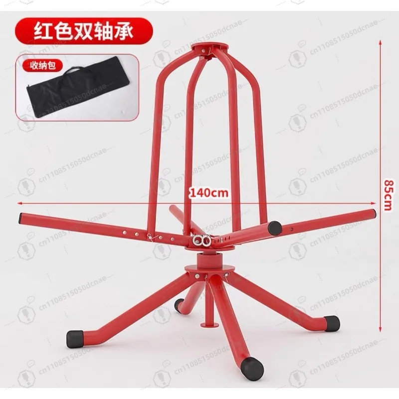 Underfloor Heating Pipe Coil Retractor Bracket Geothermal Pipe Laying Support Shelf Floor Heating Construction Tool