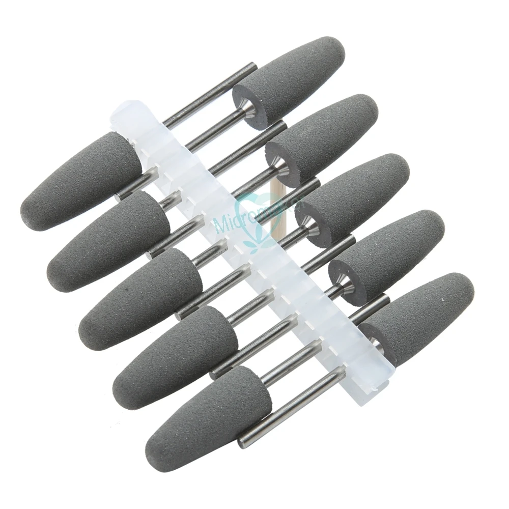 10pcs/set Free Shipping Dental Resin Base Acrylic Polishing Burs Kit Drill Polisher Rotary Dentist Tool Dental Lab Instrument