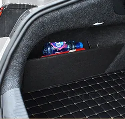 For VW Volkswagen Arteon 2017-2021 Car Accessories Flannel Auto Trunk Side Storage Organizer Board Baffle Partitions Plate Plank