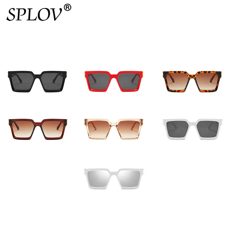 Punk Big Square Sunglasses Men Women Luxury Brand Designer Vintage Eyewear Large Frame Retro Shades UV400 Gafas De Sol - Image 5