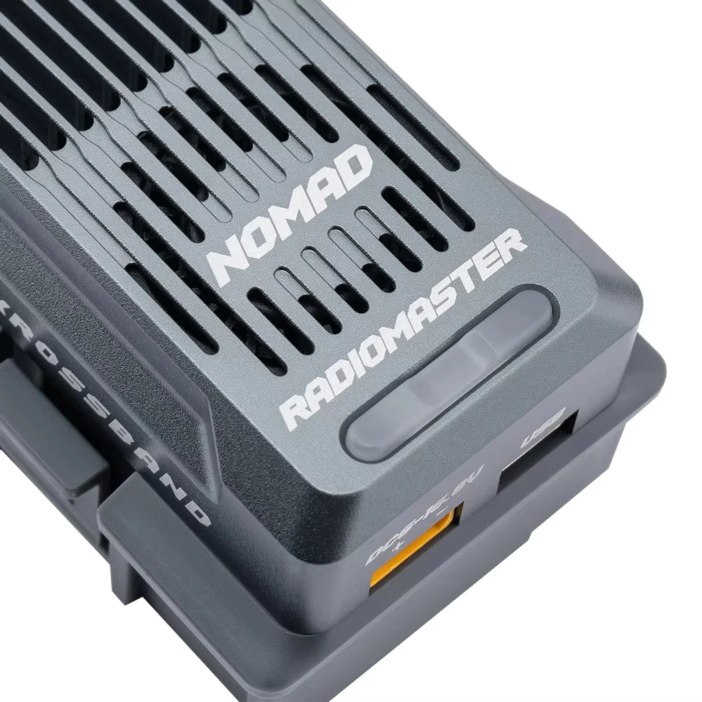 Radiomaster Nomad 듀얼 밴드 Gemini Xrossband ExpressLRS 모듈 내장 RGB 라이트 스트립, 나노 및 마이크로 모듈 어댑터 포함