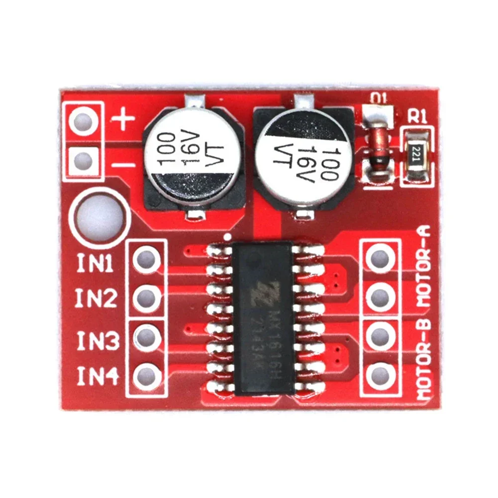 MX1508 DC Motor Driver Module 2V-10V 1.5A 2-Way Reversing PWM Speed Dual H Bridge Stepper Motor Driver 1-10PCS