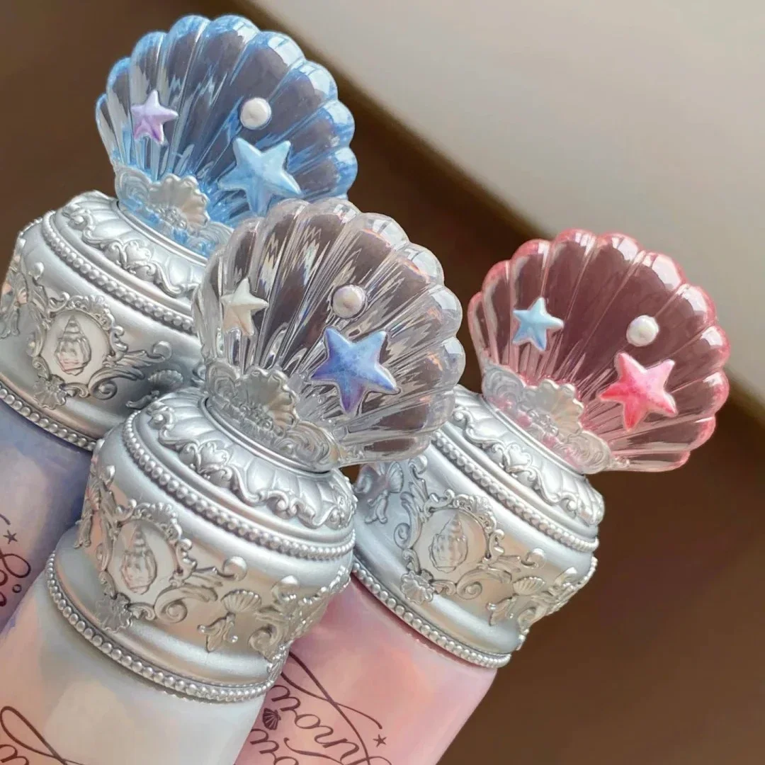 Flower Knows 2025 Shell's Jewel Radiance Primer Brightening Long Lasting Makeup Base Hydrating Non Cakey Vegan Cruelty Free