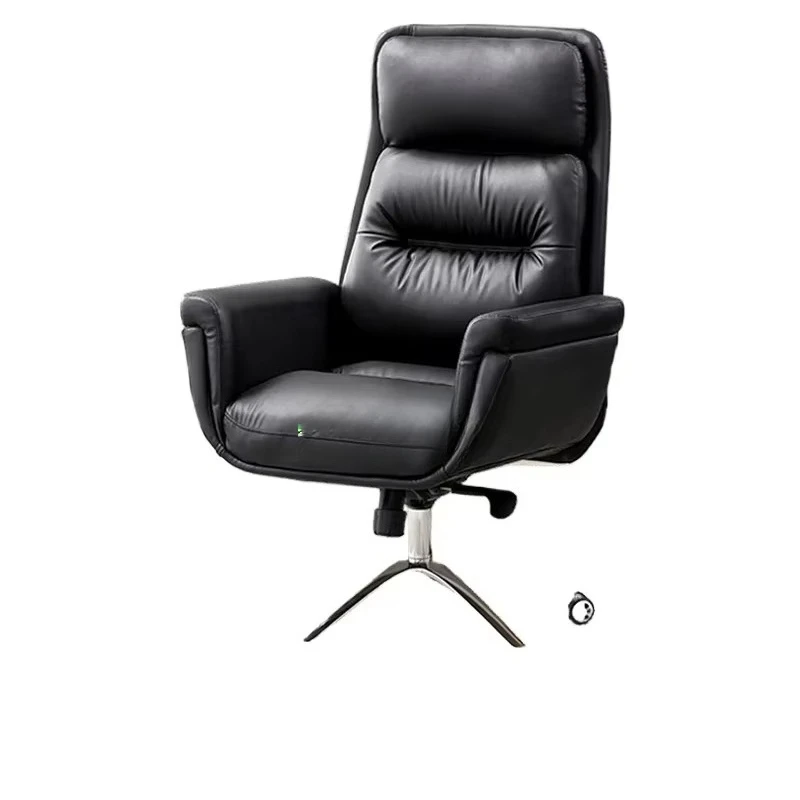 yjq  office chair Comfortable and simple computer chair Reclining nap Home modern leather chair