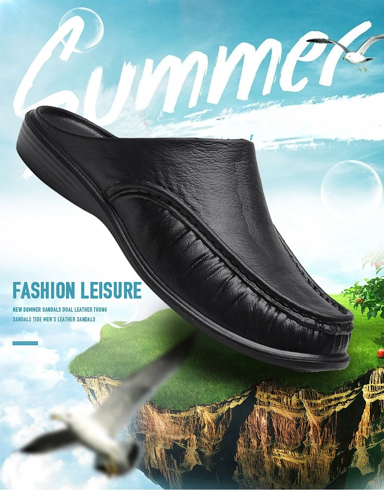 Sandalias de playa de verano para hombre, zuecos de jardín informales Unisex, sandalias cruzadas con punta ancha para exteriores, zapatillas de ducha de casa antideslizantes