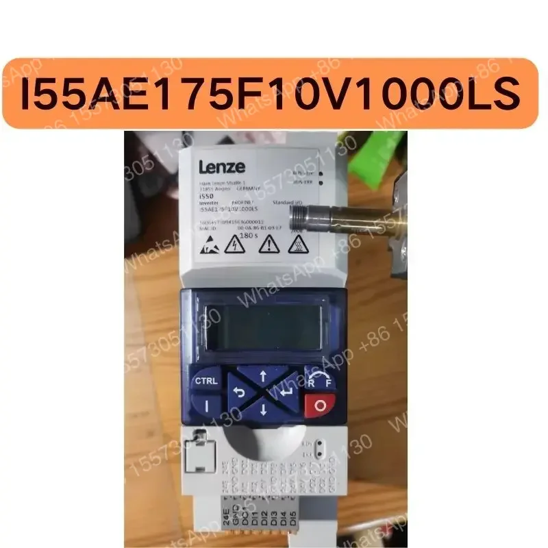 The second-hand i550 series inverter I55AE175F10V1000LS tested OK and its function is intact