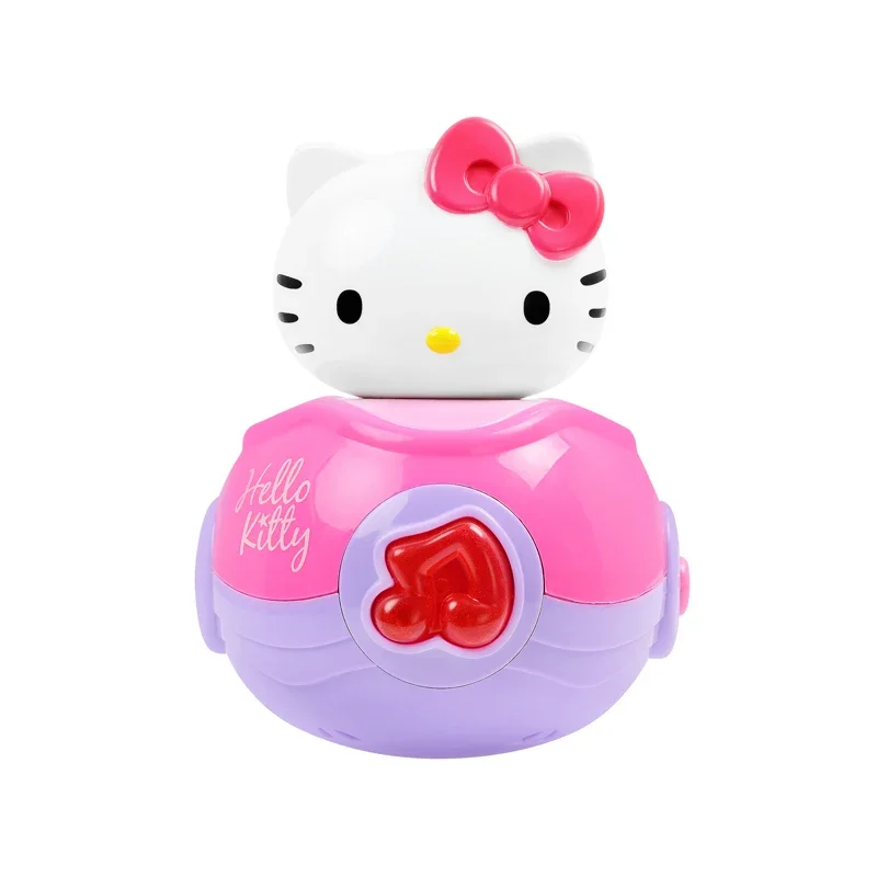 Hello Kitty Sanrio Swing Music Rock Tumbler Kawaii Anime Figure Cute For Baby Kids Gift