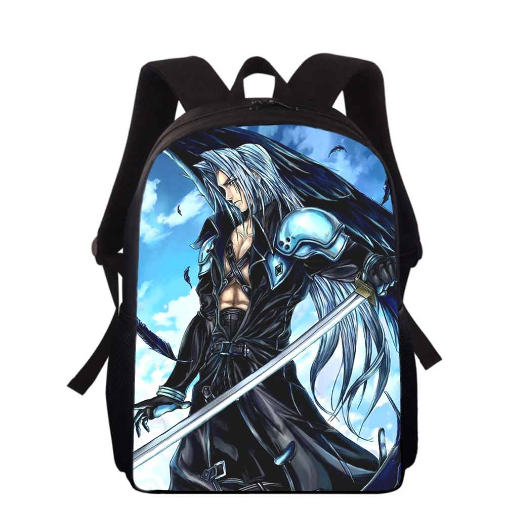 Final Fantasy Sephiroth 16" 3D Print Kids Backpack Primary School Bags for Boys Girls Back Pack Students School Book Bags