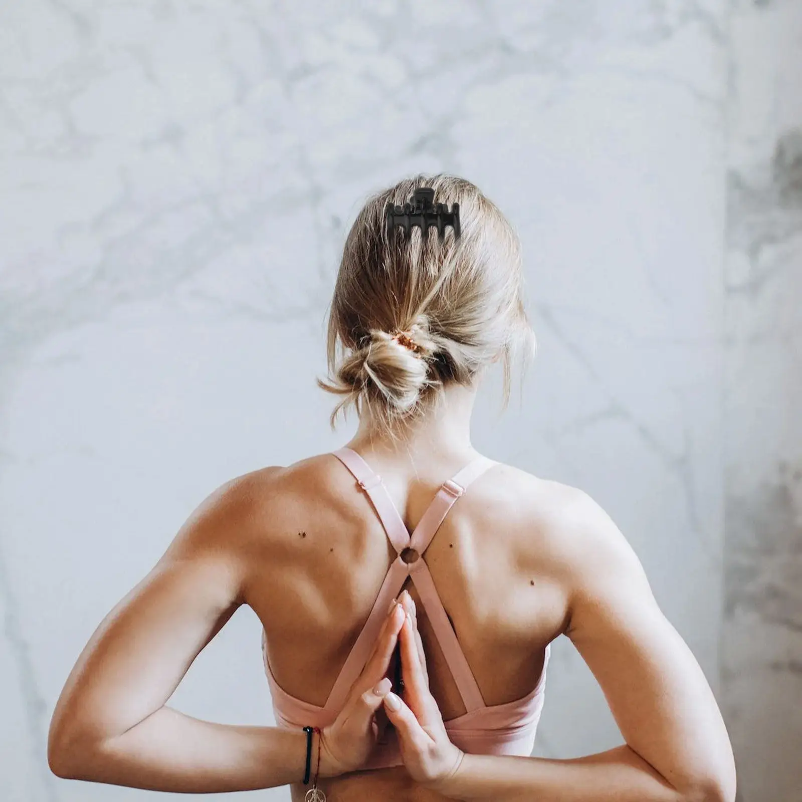 10pcs Five-Tooth Hair Claw Clips – Comfortable, Secure Hold for All Hair Types, Daily & Workout Accessory