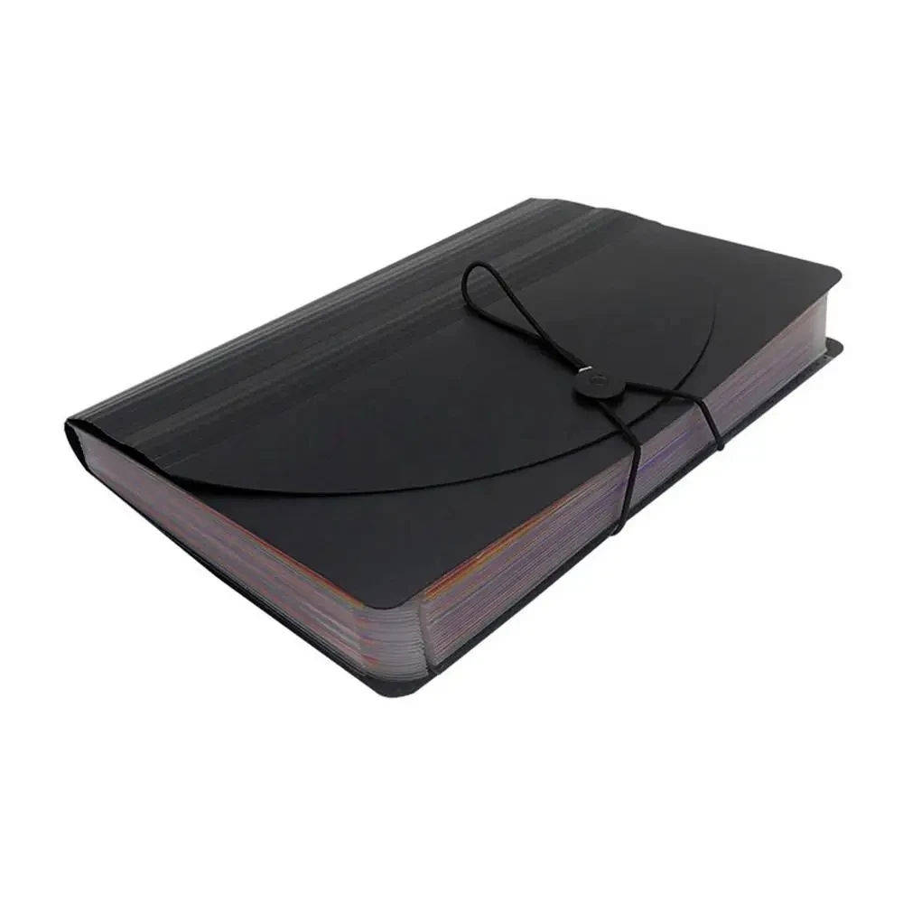 13/25 Pockets Accordian File Expanding File Folder Organizer Filing Box Portable Colorful Paper/Bill/Receipt/Document Holder