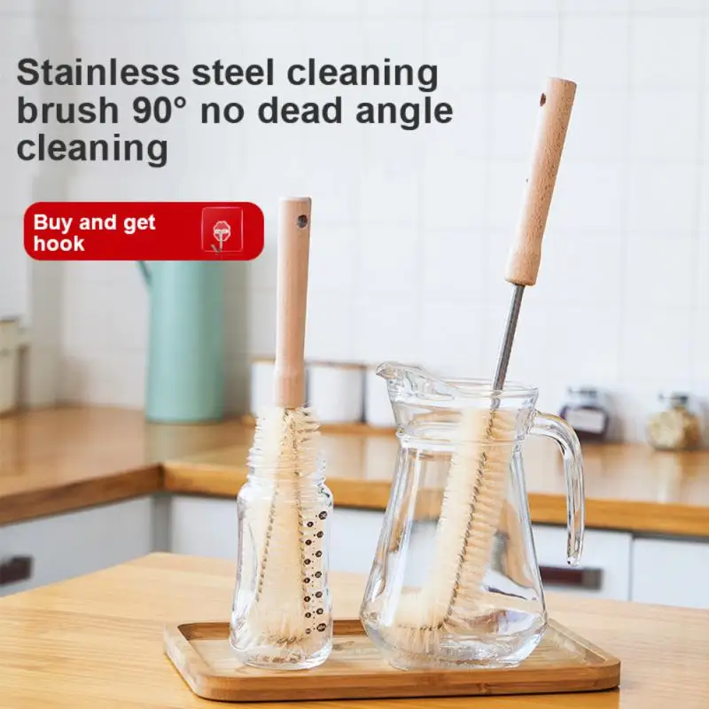 

Деревянная ручка, универсальное приспособление для удобного хранения, прочный дизайн, легкая очистка, приспособление для подвешивания, удобная щетка для чистки