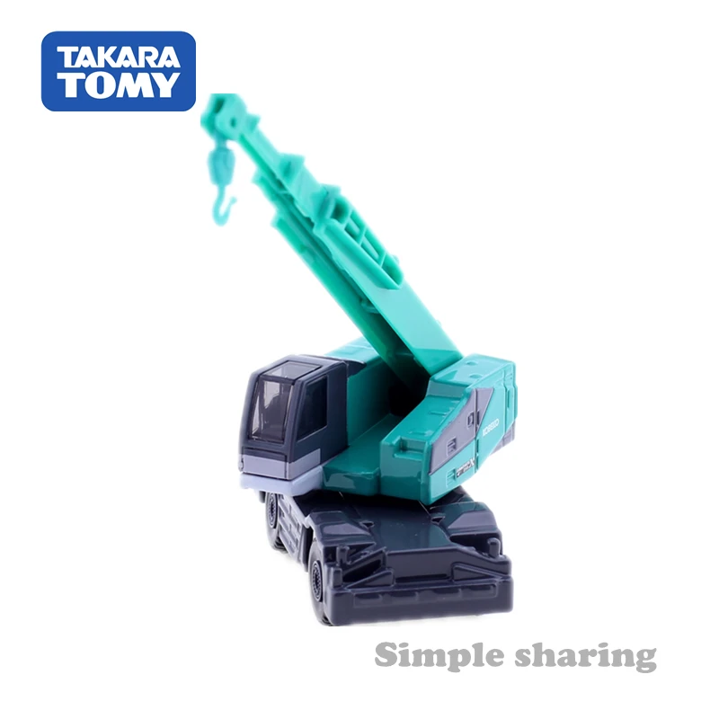 Takara Tomy Tomica No.73 Kobelco Raugh Terrain Crane Panther-X 250 1:116 Alloy Toys Motor Vehicle Diecast Metal  Model