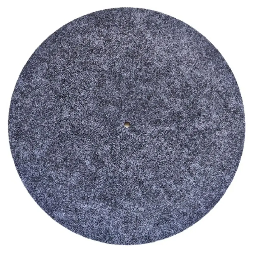 3mm Thick Felt Turntable Platter Mat Anti-Vibration Anti-static LP Slip Mat Sound Clearer Printing Turntable Mat