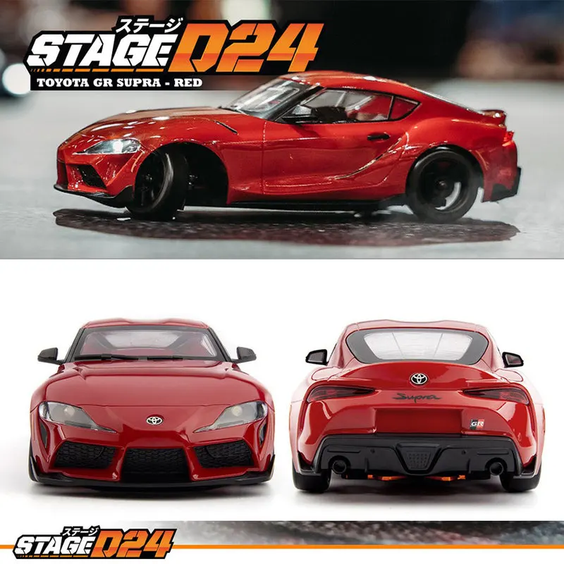 New HPI D24 1/24 Toyota GR Supra Remote Control Electric Drift Racing Car Simulation Hobby Vehicle