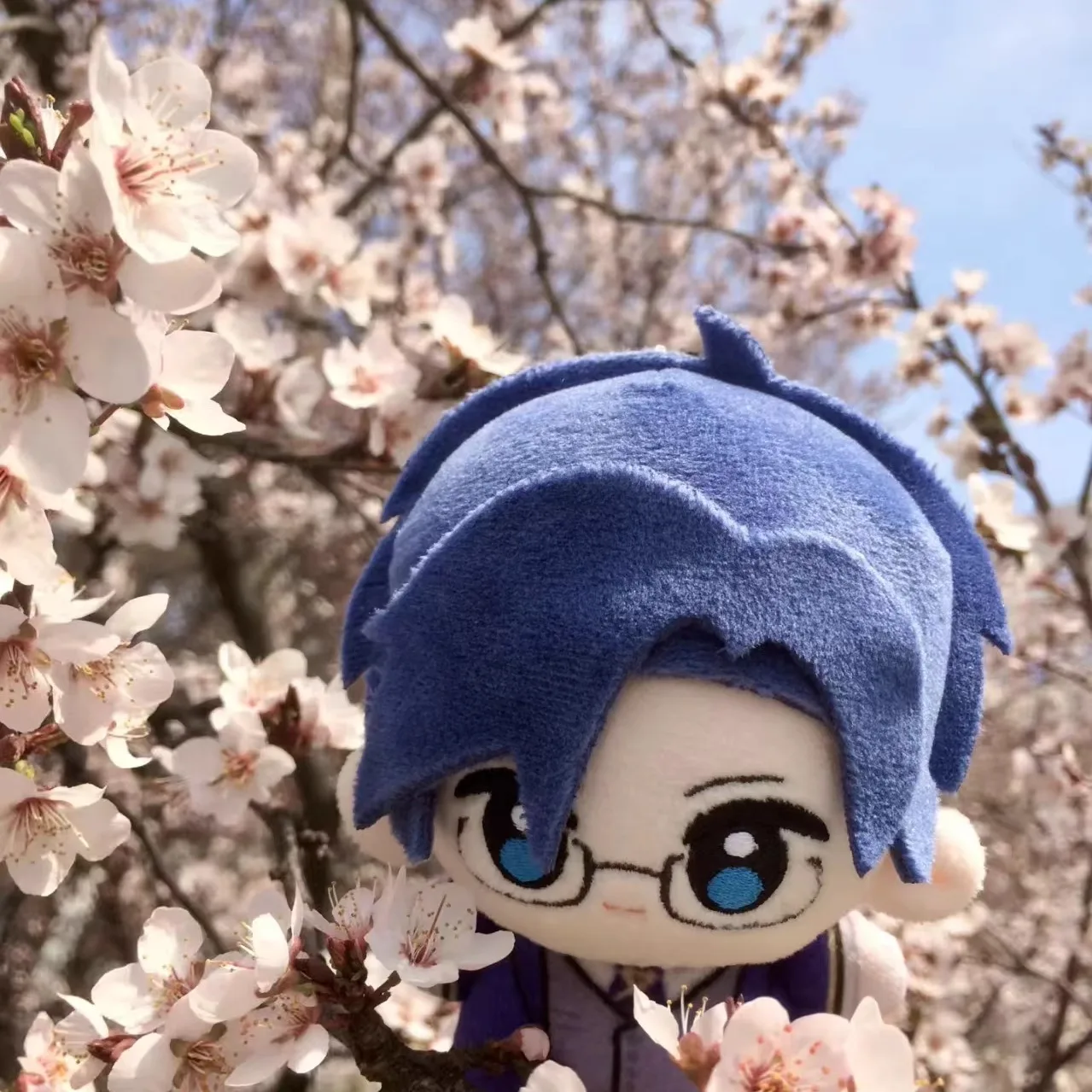 10cm Gra Ayn Clarence Rorschach Alkaid Anime Na Zawsze Miękki Brelok Pluszowy Uroczy Wypchany Wisiorek do Plecaka Prezent Pluszak