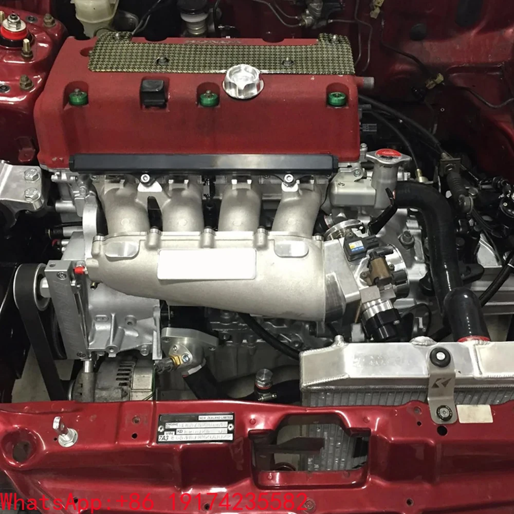 

Ultra Street Intake Manifold K20A2 Style for 2002 - 2005 Honda Civic 2.0L Si 2002 - 2006 Acura RSX 2.0L Base Type S Manifold