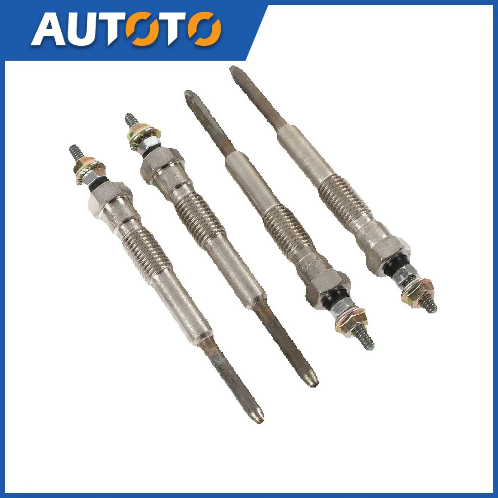 

4pcs 600-815-2761 Glow Plug For Komatsu 3D95S-W WA70-6 WA65-6 WA80-6 4D95S-1D WA70-7 12V Preheat Plugs