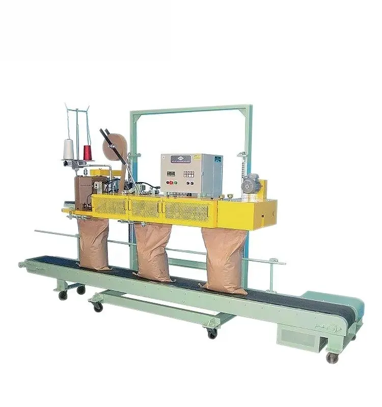 Heat Sealing Packaging Bagging Packing Sealer Sewing Machine for Rice Powder Granule Grain Seed Animal Food Feed Plastic Bags