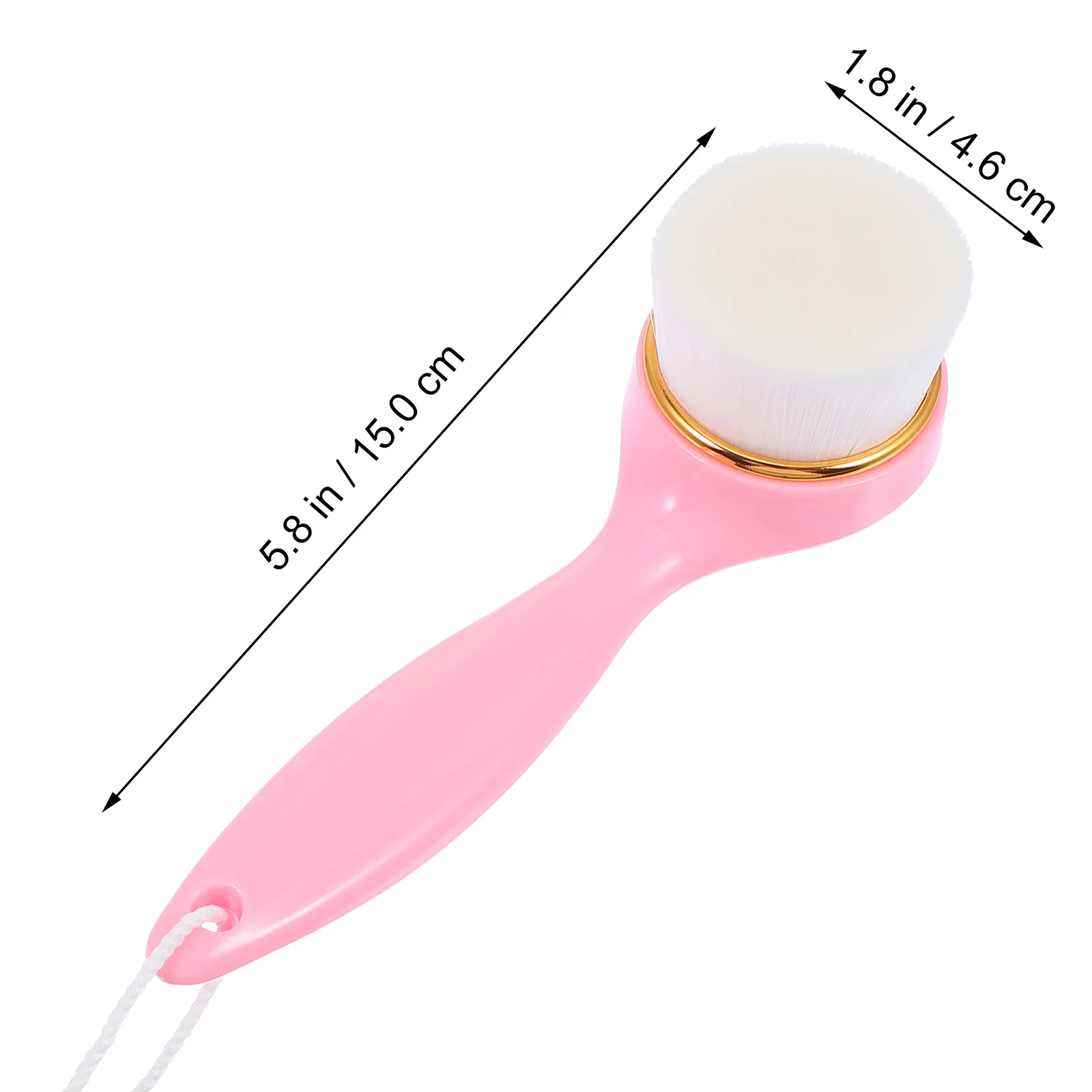 Gesichtswaschbürste, manuelles Gesichtsreinigungswerkzeug für die Tiefenreinigung der Poren, Peeling, Hautpflege, Routine-Gesichtswäscher