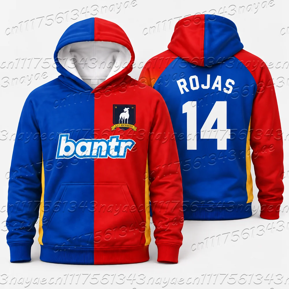 Autumn Winter Men's Women American TV series Roy Kent NO.6 Jamie Tartt Sweatshirt Street Sport Plus Size Adult/Kid Pullovers Top