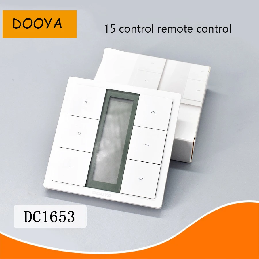 DOOYA Electric Curtain Smart Home Transmitter Single Channel Single Control Wireless 86 Wall Sticker Remote Control DC1653