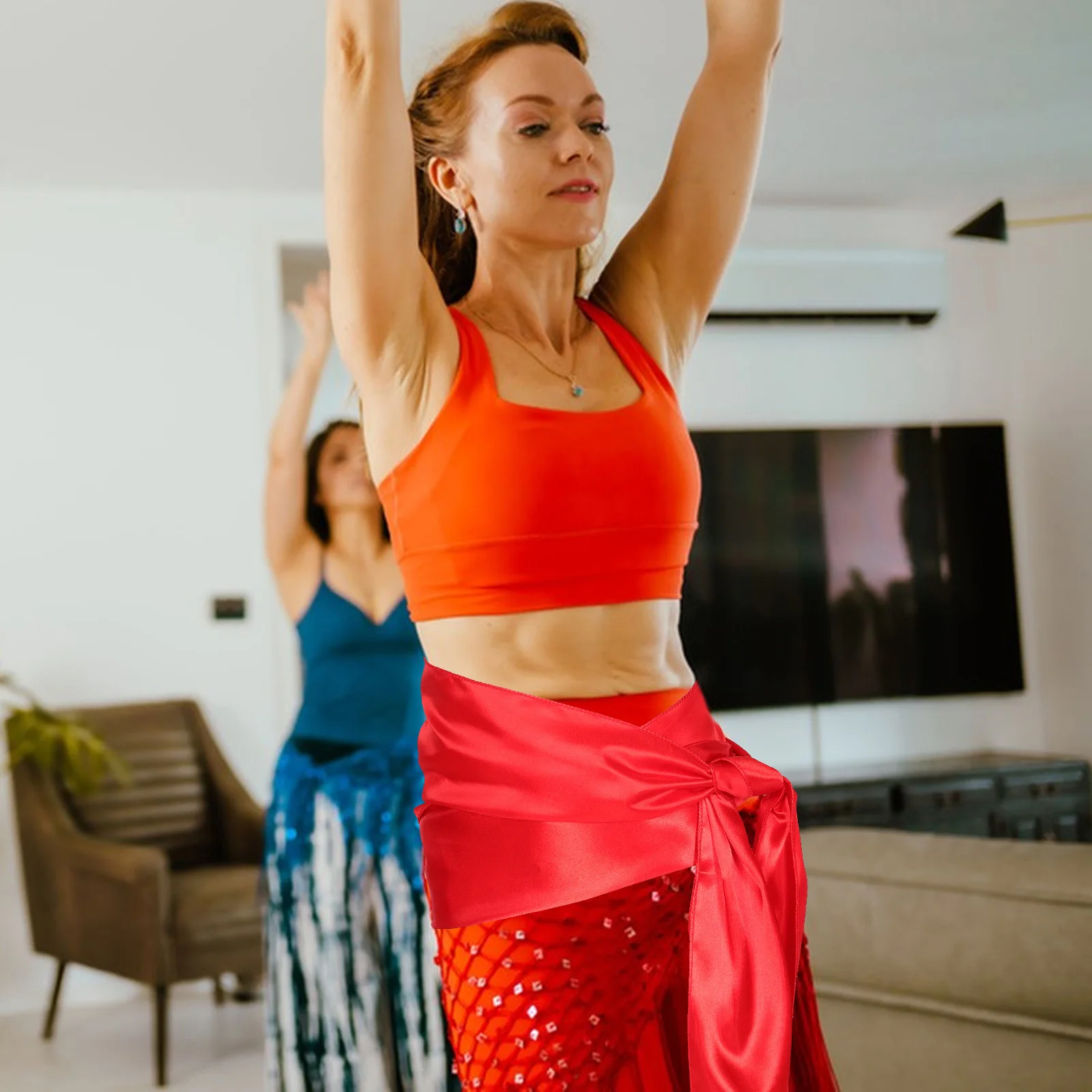 

Шелковый пояс для китайского мультфильма, косплей, танцевальный реквизит, мягкий костюм для косплея на Хэллоуин, атласный костюм, аксессуар, фестиваль