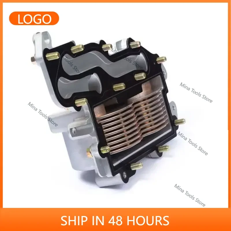 Excavator 2486A023 353-7717 Engine Parts C4.4 1104D-E44TA OIL COOLER 3537717 for