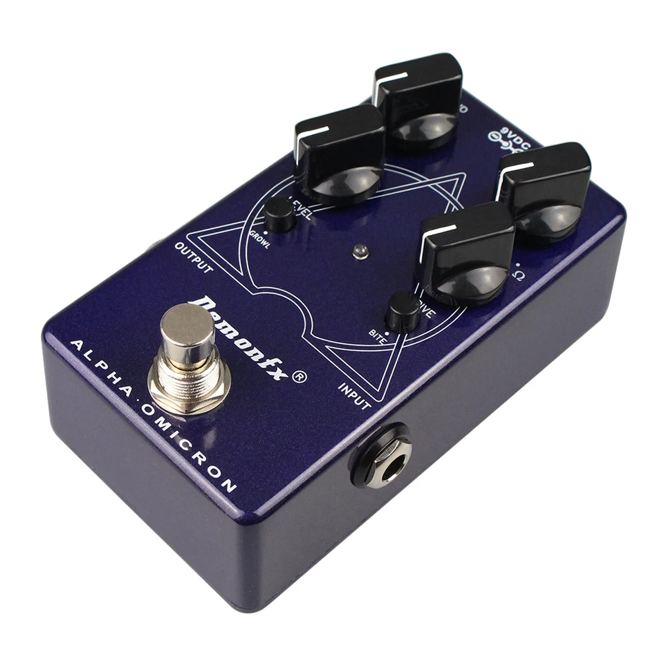 Demonfx Alpha Omicron　ベースオーバードライブ NEW Demonfx Alpha Omicron Bass Effect With the double distortion